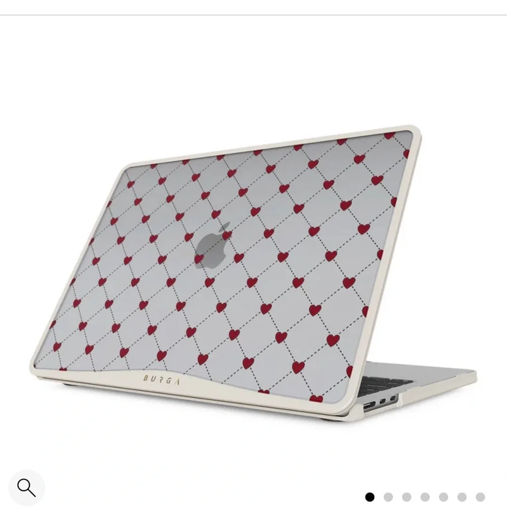 Burga Love Letter MacBook Air 13.6 hard case cover